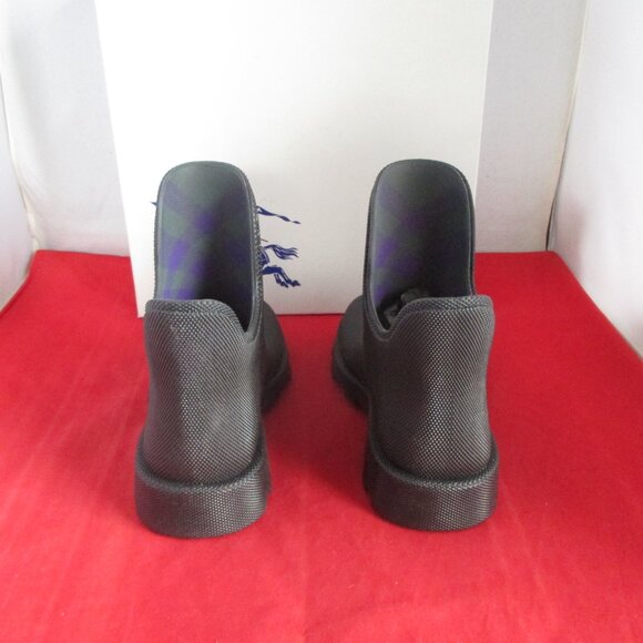Burberry Men's Rubber Ankle Rain Boots $820 - Size EU 39 - Black - #1068 - Picture 7 of 11